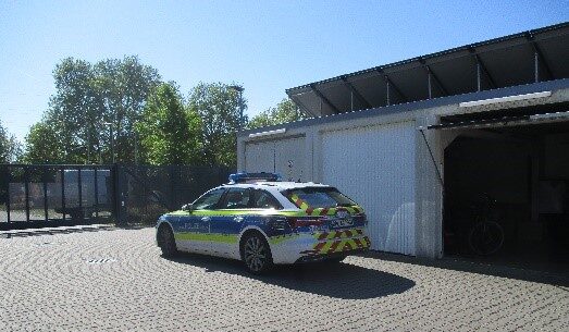 Besuch bei der Polizeidienststelle in Ludwigshafen-Oppau