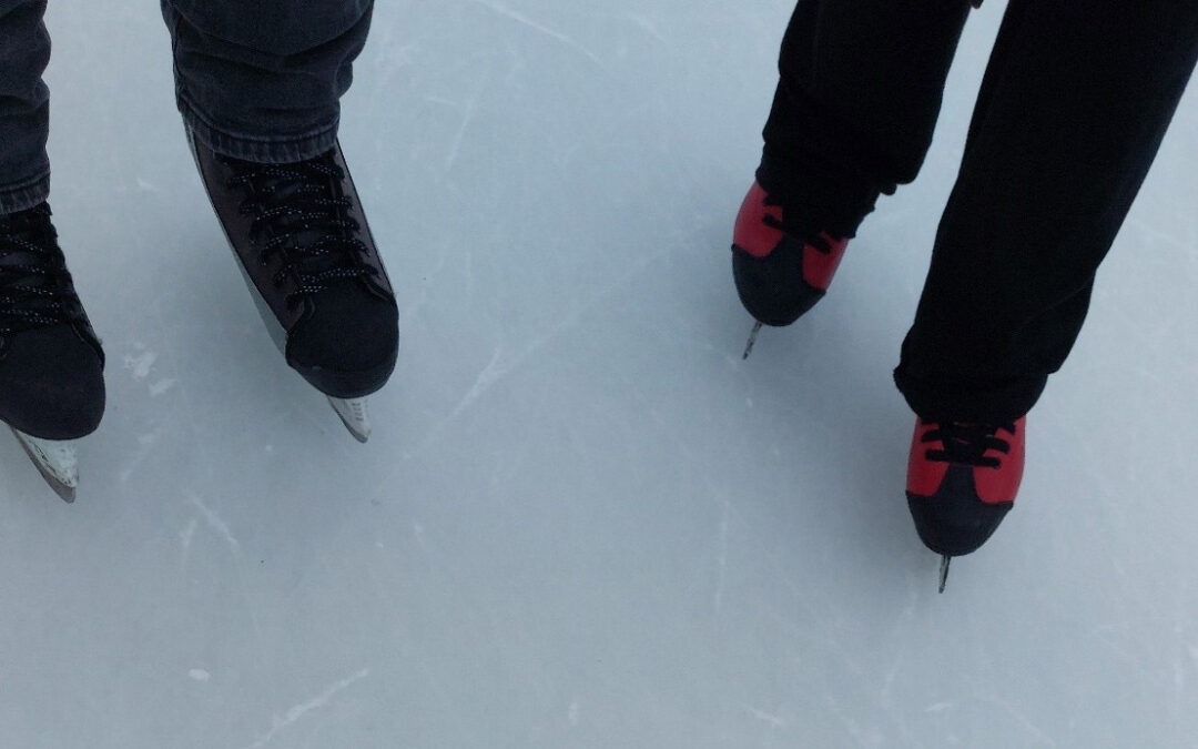 Nuggets-Ausflug zum Schlittschuhlaufen