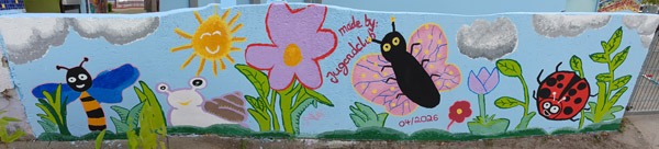 Gemeinsame Verschönerung für die Kleinsten – Fußball Neustart auf dem Bolzplatz!